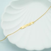 سوارة ذهب بلاك ( قابلة للكتابة ) (B5842)