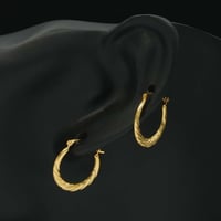 حلق ذهب ايطالي (E6337)