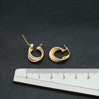 حلق ذهب ايطالي (E3990)