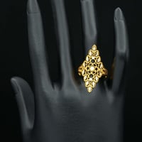 خاتم ذهب عيار 21 (R4631)