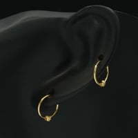 حلق ذهب ايطالي (E6358)