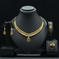 طقم ذهب عيار 21 (S5786)