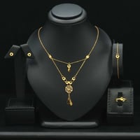 طقم ذهب عيار 21 (S7006)