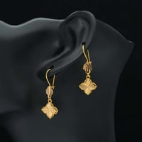 حلق ذهب عيار 21 (E5344) WF