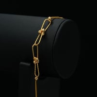 سوارة ذهب عيار 21 (B5451) WF