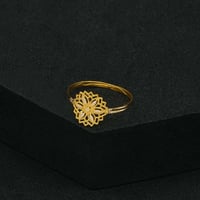 خاتم ذهب عيار 21 (R4270) WF