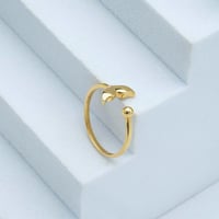 خاتم ذهب نسائي (R4168)