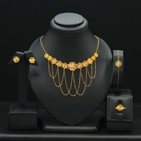 طقم ذهب عيار 21 (S6856)