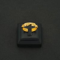 دبلة ذهب عيار 21 (R6958)