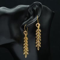 حلق ذهب عيار 21 (E5029)