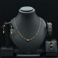 طقم ذهب عيار 21 (S5815)