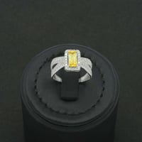 خاتم ذهب أبيض (R6878)