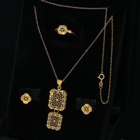 نصف طقم ذهب عيار 21 (HS5711)