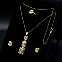 نصف طقم ذهب 21 (HS3344)