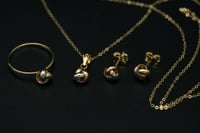 نصف طقم ذهب - ايطالي (HS1772)