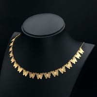 عقد ذهب الفراشات عيار 21 (N3150)