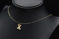 عقد حرف ذهب (N1105)