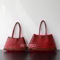 شنطة Luna Luxe – أحمر بوردو – ميديم