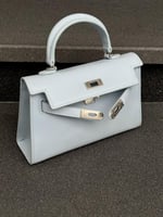 شنطة بيوند 22 كيلي ستايل مع ستراب -بلو باودر (ازرق...