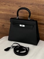 شنطة بيوند 25 كيلي ستايل مع ستراب-اسود