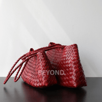 شنطة Luna Luxe – أحمر بوردو – لارج