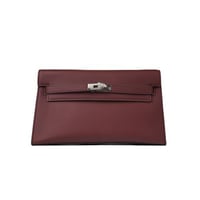 شنطة بيوند باوتش كيلي ستايل مع 2ستراب- عنابي