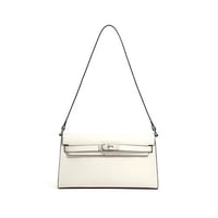 شنطة بيوند باوتش كيلي ستايل مع 2ستراب- ابيض