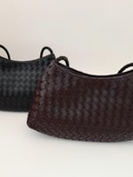 شنطة بيوند Aria woven - بني غامق