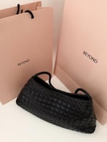 شنطة بيوند Aria woven - اسود