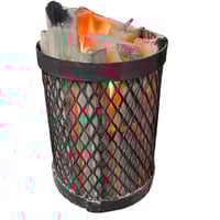 موقد فحم متنقل اسطواني