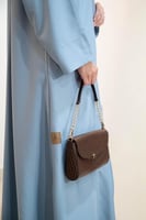 عبايه صيفي ازرق سماوي