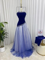 فستان نسائي سماوي