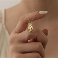 نبض يزين عنقك-قلادة القلب