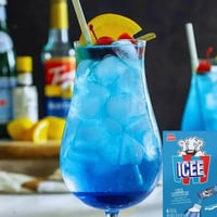 ايسي بطعم التوت الأزرق الآن في مشروب بودرة فوري خا...