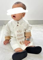 ثوب لنن الخطوة الأولى My First Steps