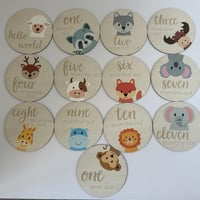 كروت اشهر العمر خشب