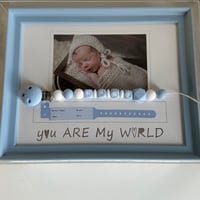 بوكس اكلرك مع بطانيه وفريم ابيض واسواره وصوره الطف...