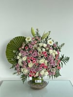 فازة ورد كبيرة