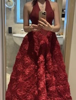 فستان باربي مع تنورة بزينة بورد