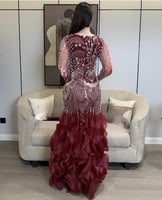 فستان عودي كلفه شك سهره كسرات جزار