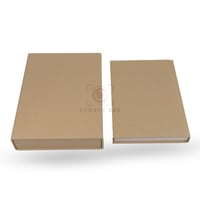 ألبوم مع حشو 20 صورة قماش بيج A5