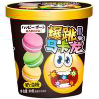 قطع الماكرون بالكريمة المفرقعة 80g