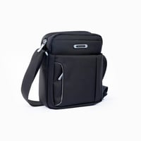 شنطة كتف مصنوعة من القماش بتصميم طولي