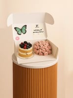 بوكس النعومة – كيكة مكس توت (جاناش)