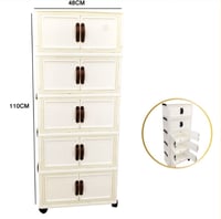 خزانة بلاستيك متعددة الأدراج