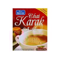 شاي كرك مع الحلب والهيل تي بريك 8 أظرف 200 جرام