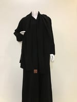 عباية بتطريز سلسال منتصف الكُم