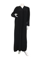 عباية سادة كُم دانتيل