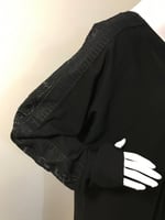 عباية بنقوش جانبية