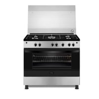 فرن جبسون غاز 60×90 اسود امان - GNGJ-90-JGWC